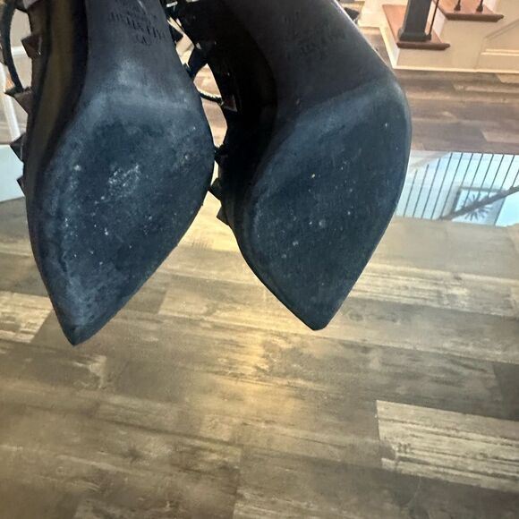 Valentino Garavani Rockstud Black Women's Shoes - Picture 8 of 14